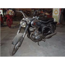 Black Sears Motorcycle