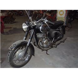 Black Sears Allstate Puch 250 Motorcycle