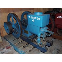 1 1/2 HP T Eaton Co Stationary Engine