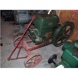8 HP Witte Stationary Engine on Cart