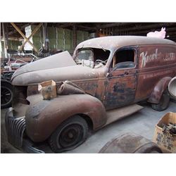Early 1940's Chevrolet Panel Van, Knowles Elec