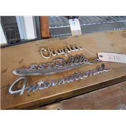 Chrysler, EstaVilla, and International Pieces