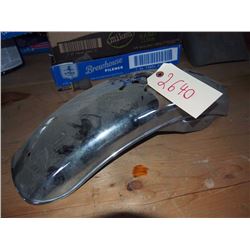 Motorcycle Fender Chromed