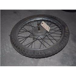 Motorcycle Tire c/w Rim, 2.75-19