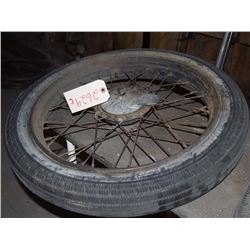 Motorcycle Tire c/w Rim, 3.25-19