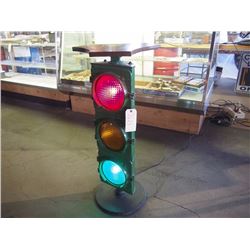 James Stewart Folk Art Signal Light Display (Working)