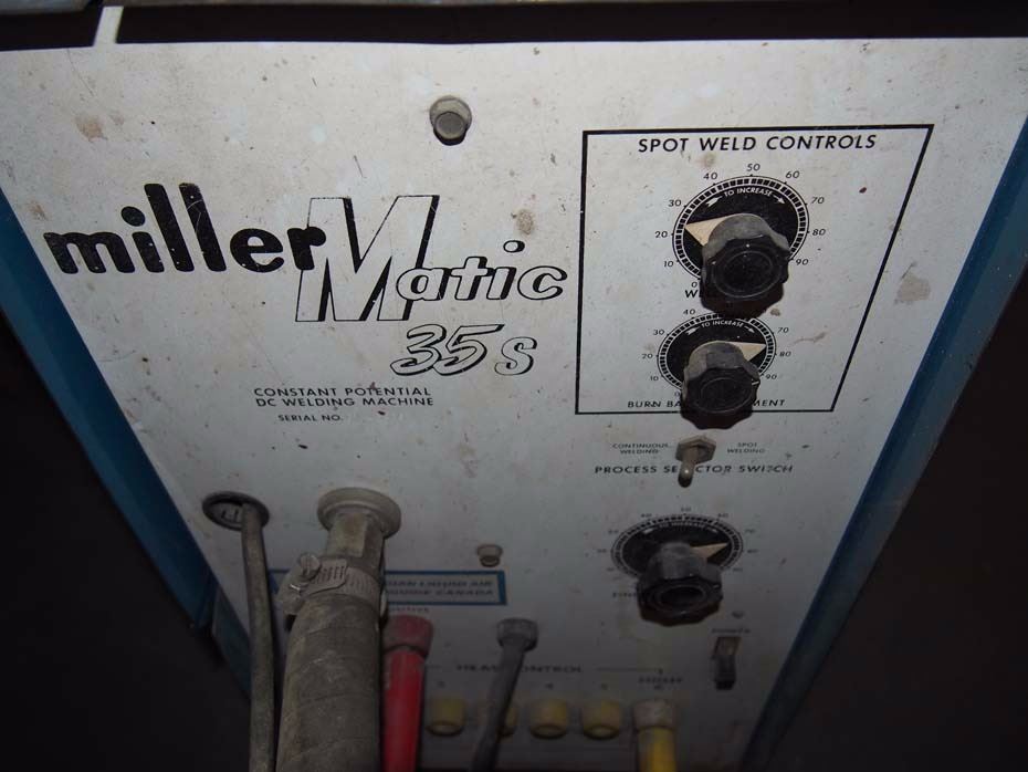 Miller Matic 35s MIG Welder (Works Well)