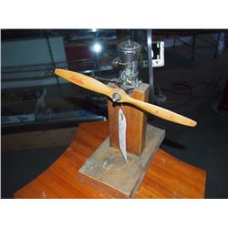 James Stewart Miniature Aircraft Engine Display