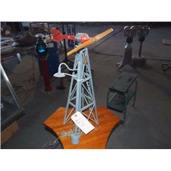 James Stewart Folk Art Miniature Wind charger Display