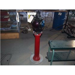 James Stewart Folk Art R.Road Lantern Display (Lights Up)