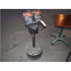 James Stewart Pedestal Dual Parking Meter Display
