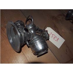 P&H Bicycle Light Average Condition, Cracked Glass