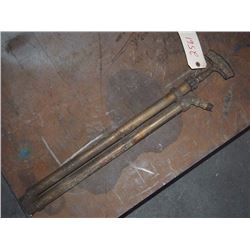 F.E. Meyers Brass Bicycle Pump