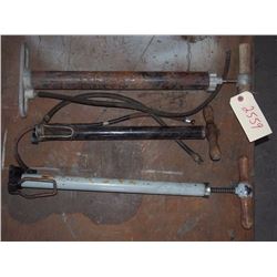 Bicycle Hand Pumps, Lot of 3