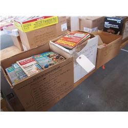 Box Of Mechanix Illustrated (Approx 57 Magazines) 1940's-50's