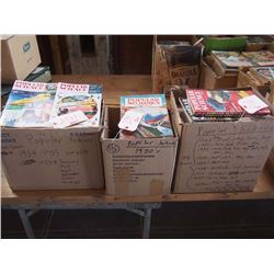 Boxes of Popular Science (3 Boxes, Approx 106 Magazines) 1950's