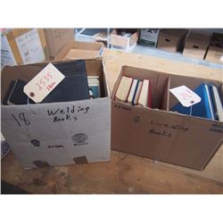Boxes of Various Welding Books & Misc. (2 Boxes)