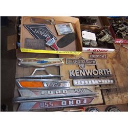Box of Various Auto Parts