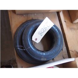 Lot of 2 Small Solid Rubber Tires