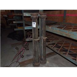 Cast Iron Posts, Pair