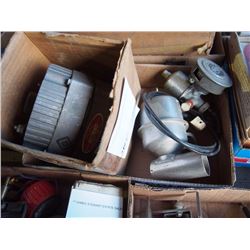 Various Small Engine Parts (Delco Alternator, Model 63D8K31 12V)