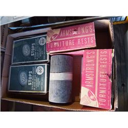 Various Small Engine Parts (Furniture Rests, Kan Fog Stops NIB)