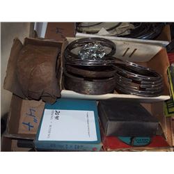 Various Small Engine Parts (Piston Rings 4"+)