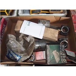 Various Small Engine Parts (Piston Pins, Pistons)