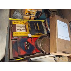 Various Small Engine Parts (Piston Rings 3"-4")