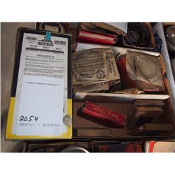 Various Small Engine Parts (Piston Rings 3"-4")