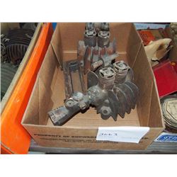 Various Small Engine Parts (Engine Heads, Pair)