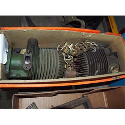 Various Small Engine Parts (Engine Heads, Pair)