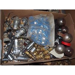 Various Small Engine Parts (Fasteners, Lights, Misc.)