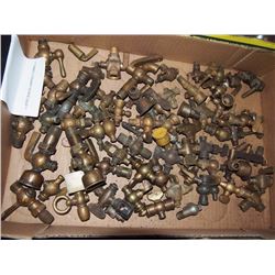 Various Small Engine Parts (Brass Greasers)