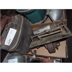 Various Small Engine Parts (Weed Sprayer, Phonograph Parts)