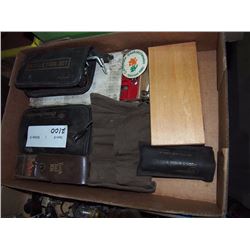 Various Small Engine Parts (Small Tool Kits, Metal Stamps)