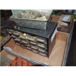 Various Small Engine Parts (Cabinet With Contents)