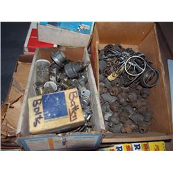 Various Small Engine Parts (Battery Bolts, Display Locks)