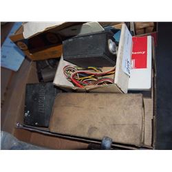 Various Small Engine Parts (Electronic Ignition, Set of Warn Hubs, Model M-75)