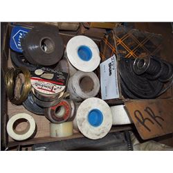 Various Small Engine Parts (Teflon Tape, Graphite Packing)