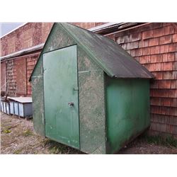Storage Shed - Approx 6'x6' Green