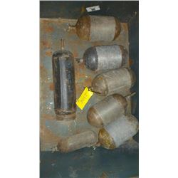Lot of 6 Lancaster Bomber Air Tanks