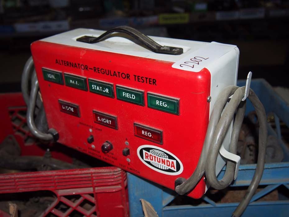 Rotunda Alternator Regulator Tester