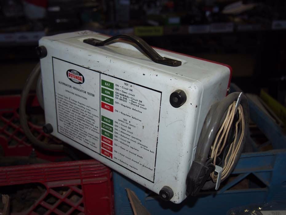 Rotunda Alternator Regulator Tester