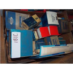 Box Lot of Ford Parts in Box