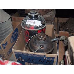 CNR Gas / Oil Cans, Pair