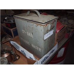 CP Rail Drinking Water Can