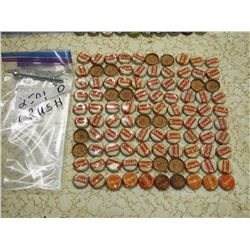 Cork Lined Bottle Caps (100) - Crush
