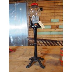 Glass Top Bubble Gum Machines, Coin Operated - CHOICE OF 3