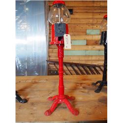 Glass Top Bubble Gum Machines, Coin Operated